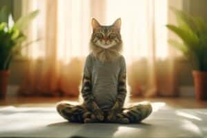 yoga position du chat