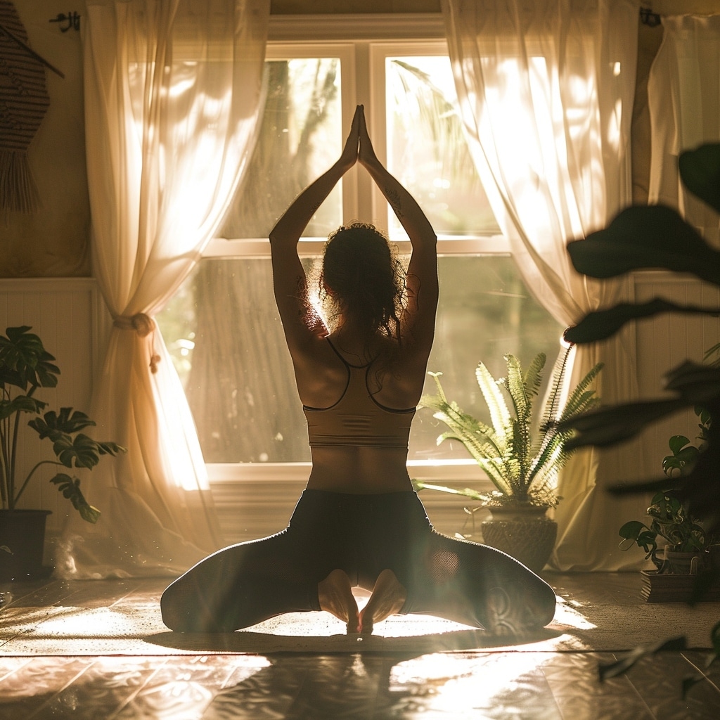 Adapter votre espace pour la pratique du yoga